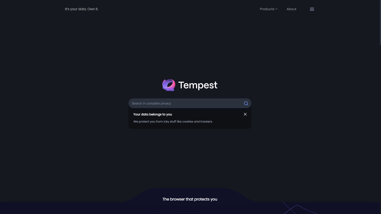 Tempest Search